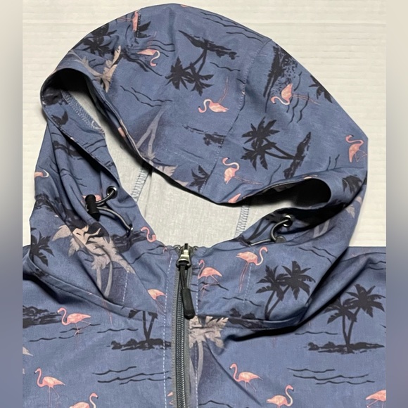 MARGARITAVILLE ISLAND GIII JACKET WOMEN ZIP-UP LONG SLEEVE HOODIE COLOR BLUE M - Picture 12 of 15